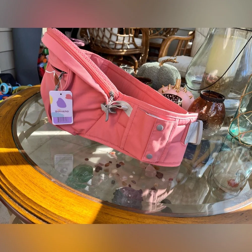 MATERNITY- Baby bag- Coral Pink- Used to help hold baby-NWT